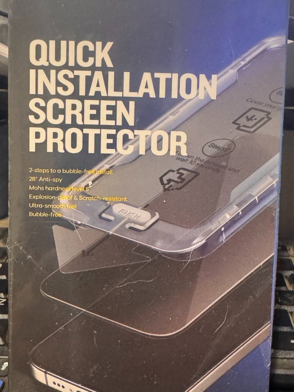 SMARTDEVIL 2 Pack for iPhone 16 Pro Screen Protector